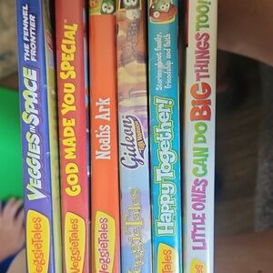 6 VeggieTales DVD